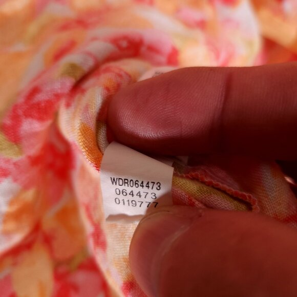 J JILL Love Linen Collection Linen Floral Sleeveless Dress FOR SIZE SEE PHOTOS - Picture 10 of 16